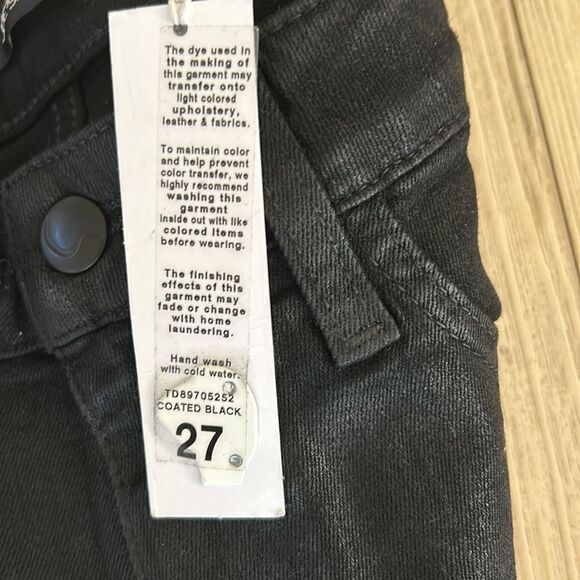 Joes Jeans Ultra slim fit Skinny Black jeans, Size 27, NWT - Picture 7 of 9